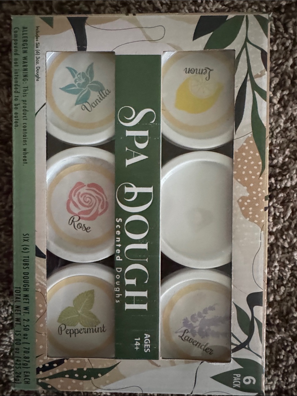 Creative Kids Scented Dough Variety Pack - White
